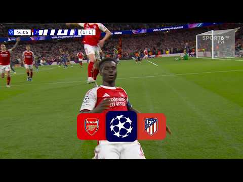Arsenal FC 1:0 Atletico Madrid | sestřih zápasu thumbnail