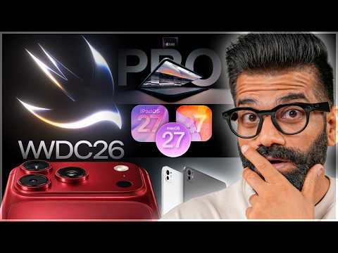 WWDC 26 Expectations - iOS27 - New Siri - New Hardware - Apple Intelligence & more🔥🔥🔥 thumbnail