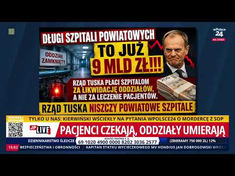 Tusk niszczy powiatowe szpitale. Katarzyna Sójka | Jankowski Pawelec Live thumbnail