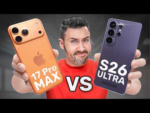 iPhone 17 Pro Max VS Galaxy S26 Ultra : le Gros Comparatif ! thumbnail