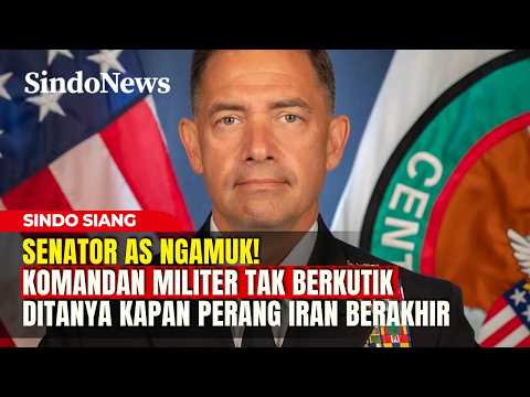 Senator AS Ngamuk! Komandan Militer Tak Berkutik Ditanya Kapan Perang Iran Berakhir | Sindo Siang thumbnail