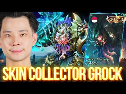 Review Skin Grock Collector Rp1,000,000 - Mobile Legends thumbnail