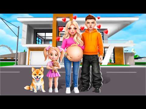 ZAŁOŻYŁEM RODZINE REALISTYCZNĄ na BROOKHAVEN w Roblox! thumbnail