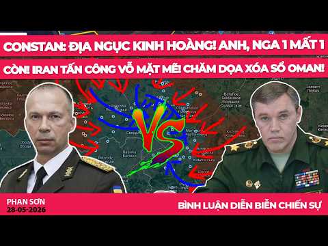Constan: địa ngục kinh hoàng! Anh, Nga 1 mất 1 còn! Iran tấn công vỗ mặt Mẽ! Chăm dọa xóa sổ Oman! thumbnail