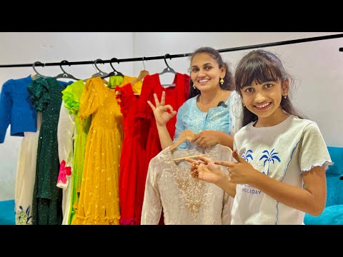 Ammu’s 10th Birthday 10 Dresses 👗🎂@v5familyshow thumbnail