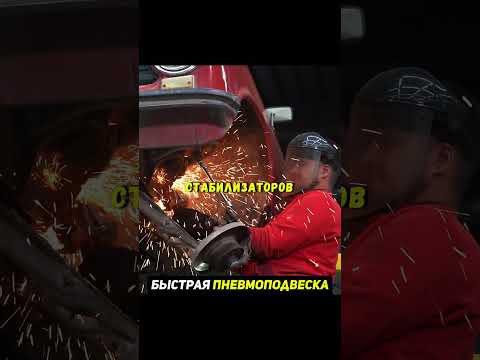 Прыгающая машина на быстрой пневме😨Машина в хлам #авто thumbnail