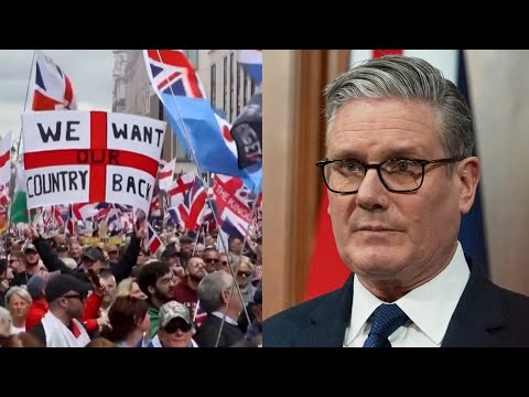 Keir Starmer’s message spectacularly backfires as massive crowds take to the streets of London thumbnail