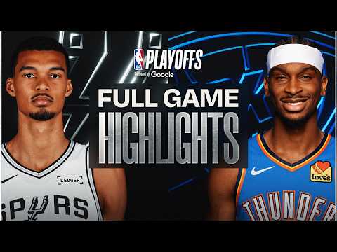 #2 SPURS at #1 THUNDER | FULL GAME 5 HIGHLIGHTS | May 26, 2026 thumbnail