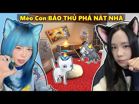 Simmy Và Sammy Hóa Mèo Con BÁO THỦ PHÁ NÁT NHÀ Trong Roblox 😾😺 thumbnail
