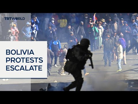 Bolivia in deadlock as anti-government protests intensify thumbnail