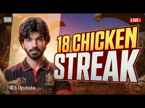 NOT GIVING UP BGMI LIVE 18 WWCD CHALLENGE - #iQOO #iQOO15R thumbnail