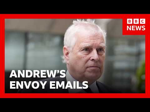 Palace was handed Andrew's controversial envoy emails six years ago | BBC News thumbnail