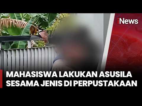 Geger! Mahasiswa Lakukan Asusila  Sesama Jenis di Perpustakaan, Kampus Bertindak | iNews Pagi (3/6) thumbnail