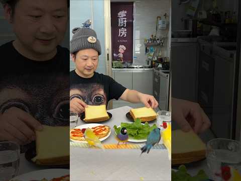 平平淡淡一餐饭😘🥰🥪🥪美食美味 thumbnail