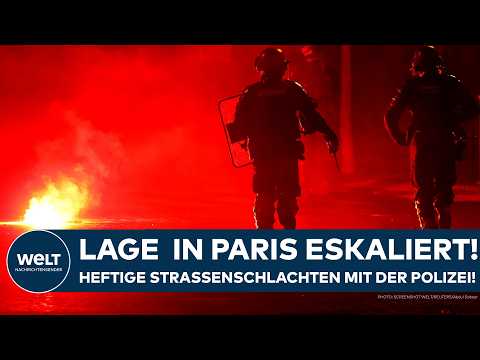 PARIS: Nach Champions-League-Sieg! Lage eskaliert! Straßenschlachten mit der Polizei! Festnahmen! thumbnail