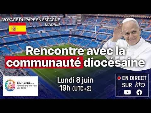 Rencontre du pape #LéonXIV avec la communauté diocésaine de Madrid #PapeenEspagne thumbnail