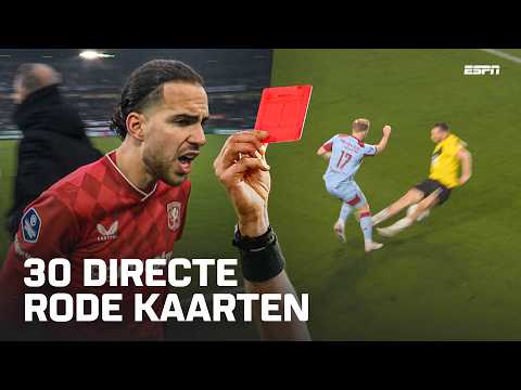 ALLE 3️⃣0️⃣ DIRECTE RODE KAARTEN 2025/26 🟥 thumbnail