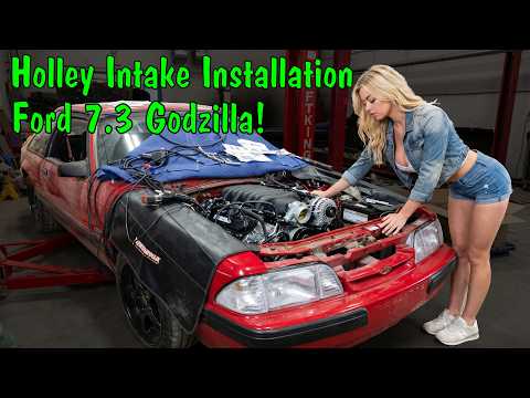 Ford Godzilla Holley Intake Manifold Installation thumbnail