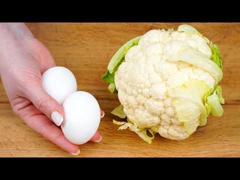 Baked cauliflower tastes better than meat! This crispy baked cauliflower is simply delicious! thumbnail