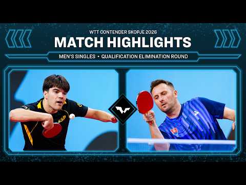 Diego Lillo vs Lubomir Pistej | MS Qual | #WTTSkopje 2026 thumbnail