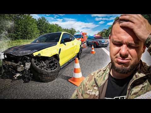 Mon crash en M4 à 130km/h (tout est filmé) thumbnail