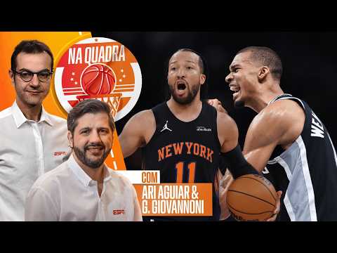 AO VIVO: SAN ANTONIO SPURS X NEW YORK KNICKS FAZEM JOGO 1 NA NBA FINALS | NA QUADRA #287 thumbnail