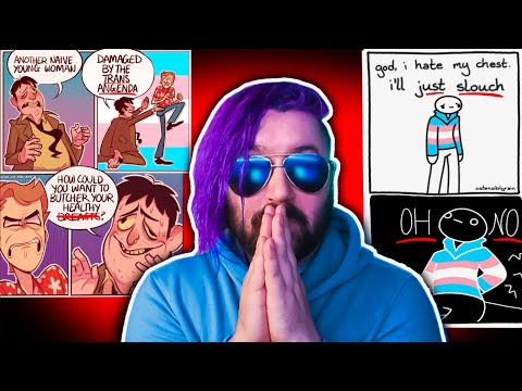 not the TRANS AGENDA😭😭||🏳️‍⚧️Trans MEMES thumbnail