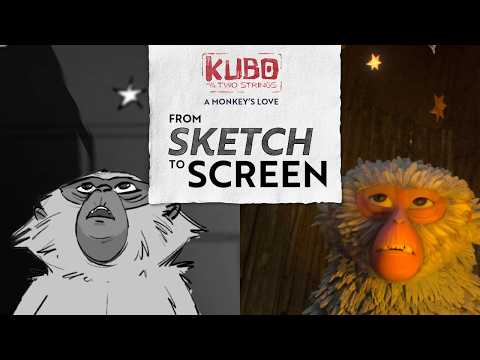 Sketch to Screen: Animating Monkey’s Tale in Kubo and the Two Strings | LAIKA Studios thumbnail