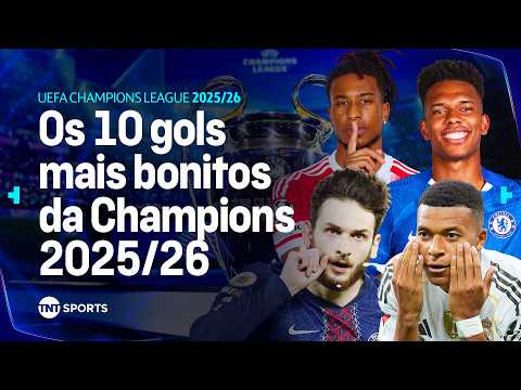 TOP 10 GOLAÇOS DA CHAMPIONS LEAGUE 2025/26 thumbnail