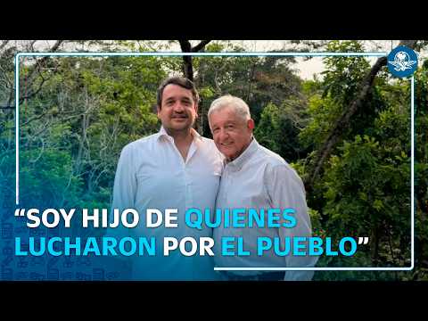Andy López Beltrán comparte foto con su padre, Andrés Manuel López Obrador thumbnail