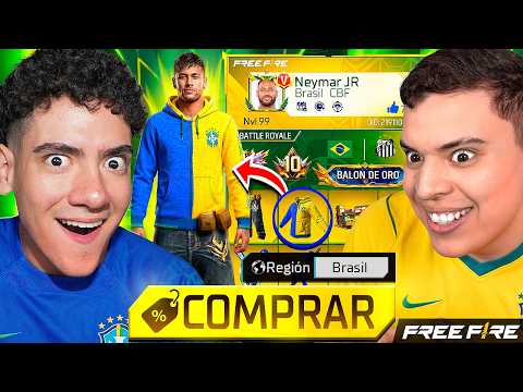 ¡COMPRAMOS UNA CUENTA VERFICADA EN LA REGION DE BRASIL EN FREE FIRE y ES IMPRESIONANTE !! FT DONATO thumbnail