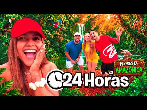 24 HORAS NA FLORESTA AMAZÔNICA!!! thumbnail