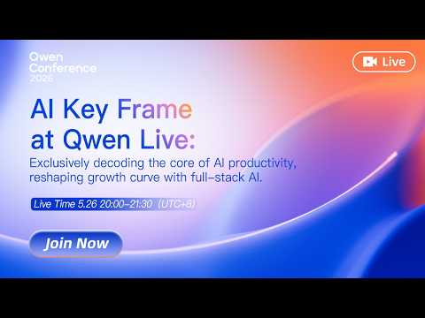 【AI Key Frame】 at Qwen Live thumbnail