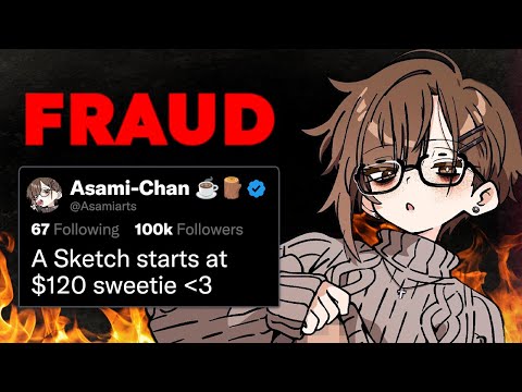 How a New AI Art Method Managed to Trick Over 100k People - The Unprecedented Case of AsamiArts thumbnail