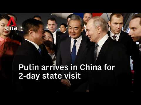 Russian President Vladimir Putin arrives in China for 2-day state visit thumbnail