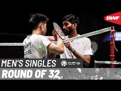 KFF Singapore Badminton Open 2026 | Kidambi Srikanth (IND) vs Loh Kean Yew (SGP) | R32 thumbnail