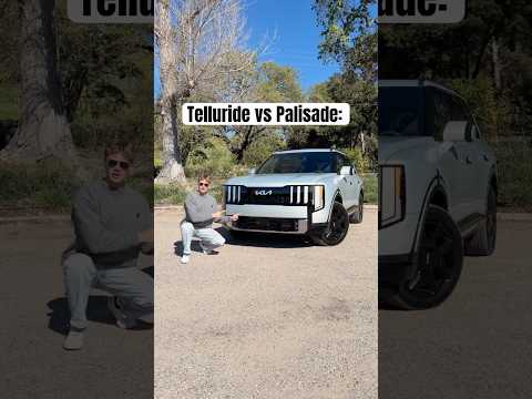 Are you choosing Kia Telluride or Hyundai Palisade? #kiatelluride #hyundaipalisade thumbnail