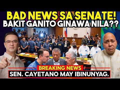 MAS LALONG GUMULO sa SENATE! DOJ at OMBUDSMAN PUMASOK na sa EKSENA. SEN. CAYETANO MAY INAMIN thumbnail