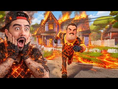 WILSON CEHENNEMDEN ÇIKTI ÇOK HIZLI - HELLO NEIGHBOR MODS thumbnail
