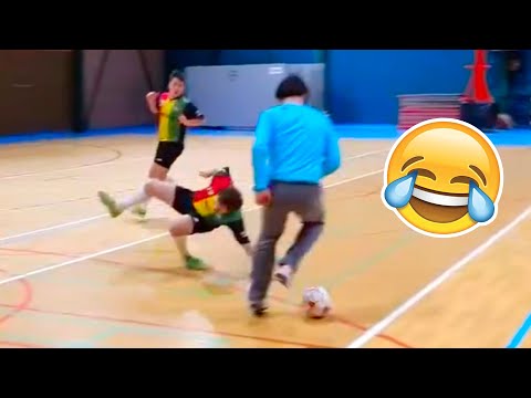 FUNNY FOOTBALL MOMENTS, SKILLS & GOALS #41 thumbnail