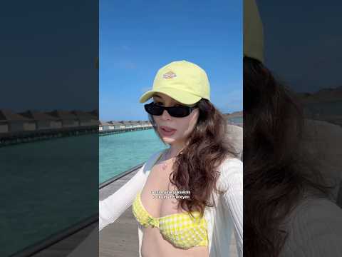 Maldivler’de yükseklik korkumu yenmeye çalışıyoruz (yine)🫣🪂 #meryemcan #maldives thumbnail