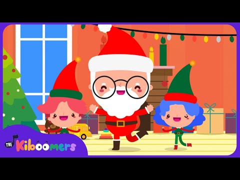 SANTA SLIDE 🎅 Christmas Dance Song for Kids | The Kiboomers thumbnail