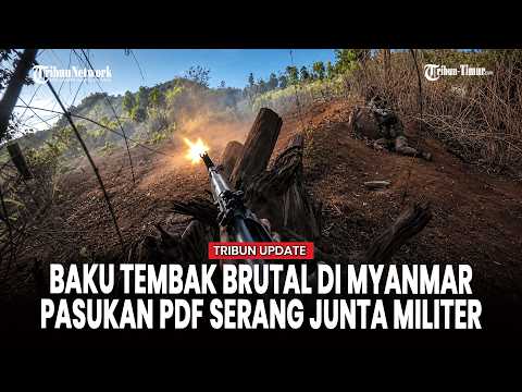 BAKU TEMBAK SENGIT! MILITAN PDF GEMPUR POSISI JUNTA MYANMAR DI PEKON thumbnail