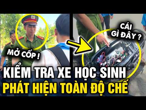 Kiểm tra ĐỘT XUẤT xe điện học sinh, công an phát hiện TOÀN LÀ XE ĐỘ để chạy TỐC ĐỘ CAO | Tin 3 Phút thumbnail