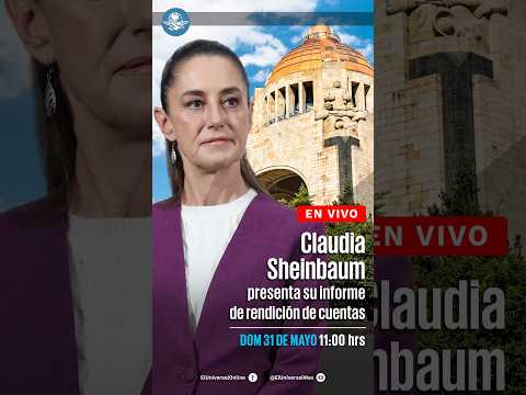 Claudia Sheinbaum presentará informe por 2 años del triunfo de la 4T thumbnail