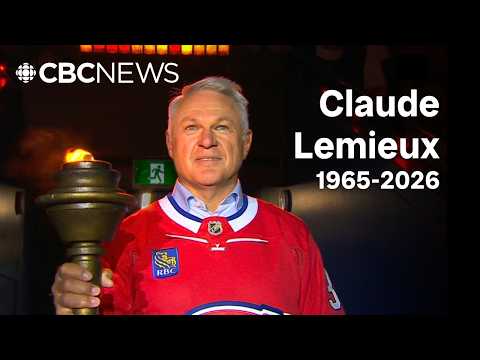 Former Canadien Claude Lemieux dead at 60, days after carrying torch into Bell Centre thumbnail