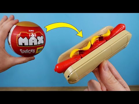 ¿Cómo construir un hot dog, una hamburguesa y sushi con el nuevo MAX Constructor? thumbnail