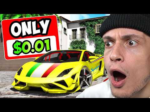 GTA 5 but EVERYTHING Costs $5 thumbnail