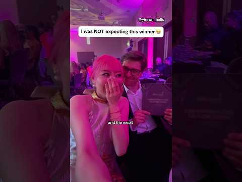 This night made me so emotional 🥹#yinrun #nationalinfluencerawards #yinrunandluke #milestone #award thumbnail