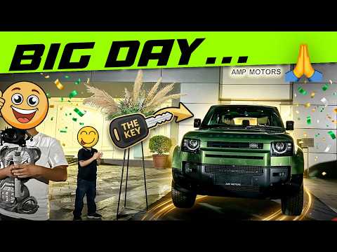 FINALLY DEFENDER KA DELIVERY VLOG !! thumbnail